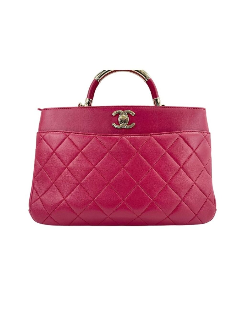 Chanel Handbag 2-Way Quilted